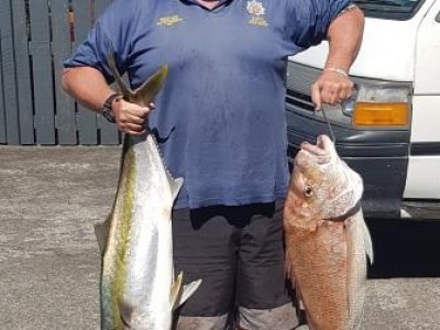 2020-2021 Garry's 8.89kg Snapper & 10.76kg King fish